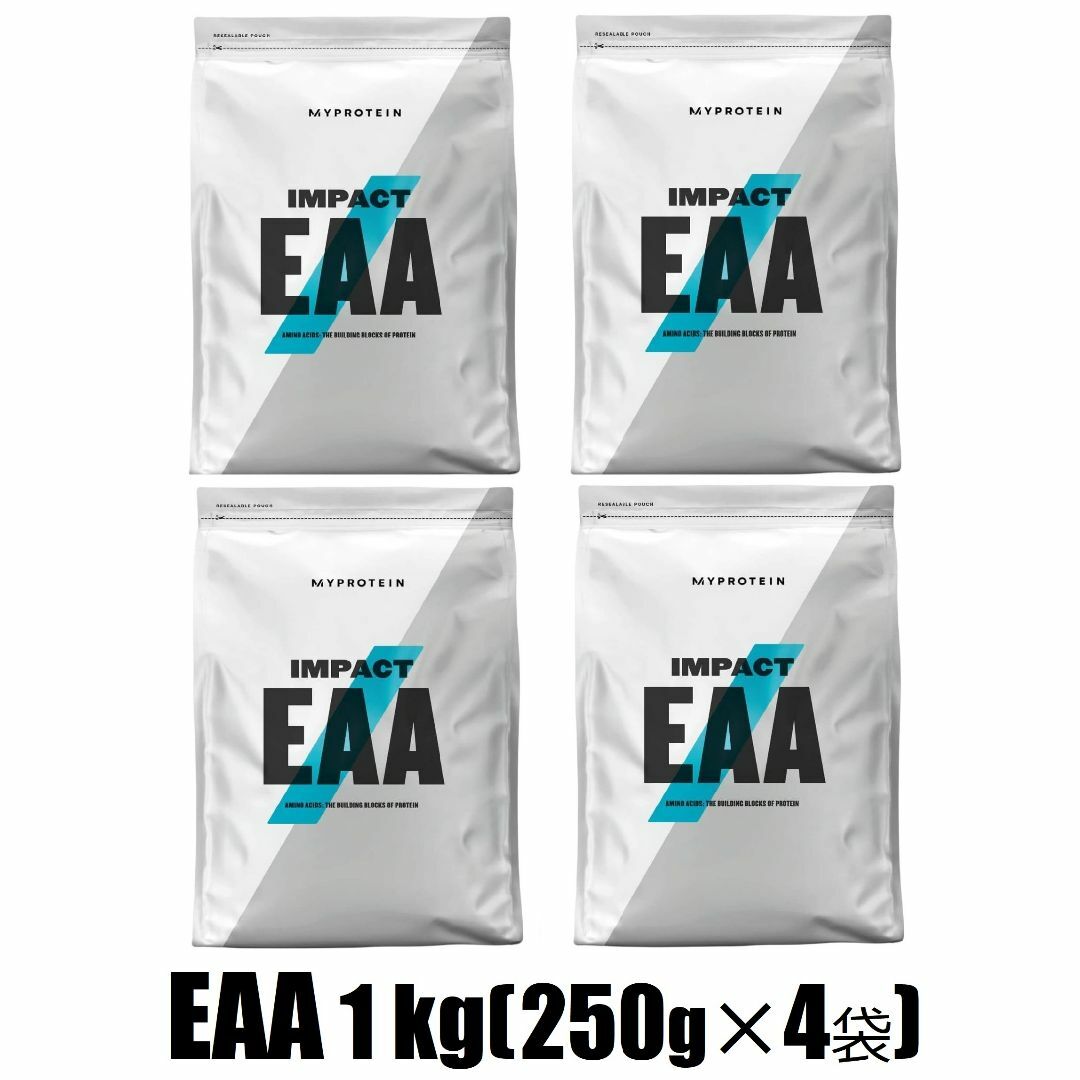 ★フレーバー選択可 EAA 1kg（250g×4袋）◆マイプロテイン 食品/飲料/酒の健康食品(アミノ酸)の商品写真