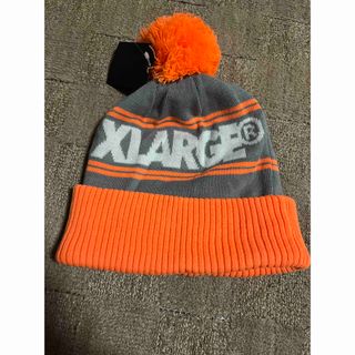 エクストララージ(XLARGE)のXLARGE beanie Orange(ニット帽/ビーニー)