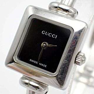 グッチ(Gucci)の稼働品☆GUCCI グッチ 1900L QZ レディース バングルウォッチ(腕時計)