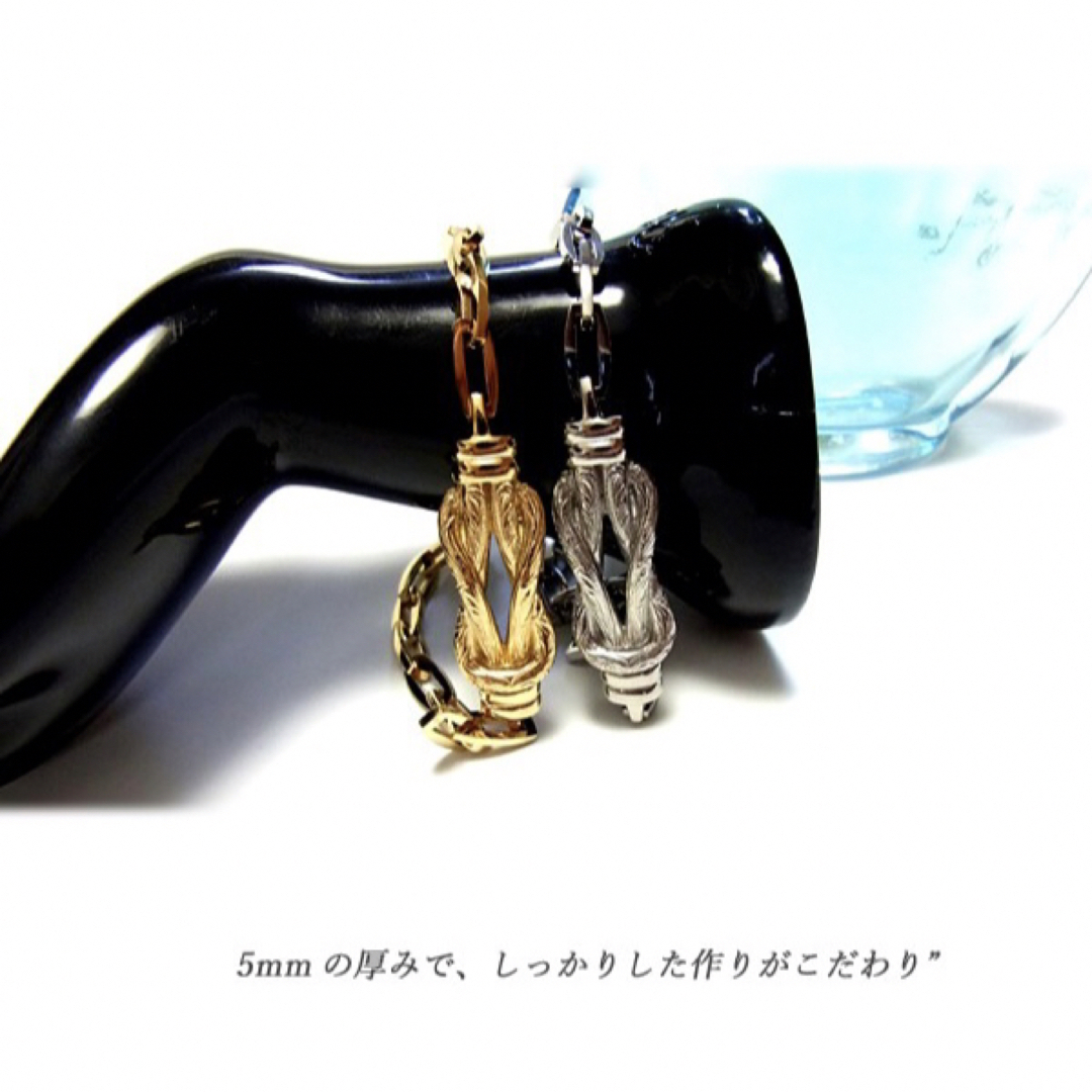 【SALE】ハワイアンジュエリー メンズ 重ね付け ブレスレット シルバーアクセ メンズのアクセサリー(ブレスレット)の商品写真