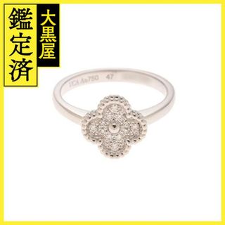 ヴァンクリーフアンドアーペル(Van Cleef & Arpels)のVan Cleef & Arpels　ダイヤ　WG　リング　＃47【205】(リング(指輪))