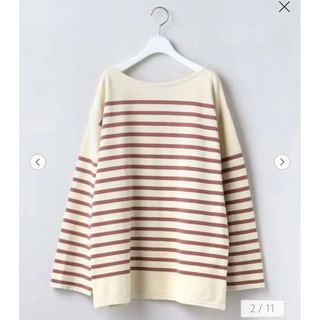 6 (ROKU) - 6(ROKU)＞COTTON SHIRRING LONG SLEEVE TOPの通販 by ...