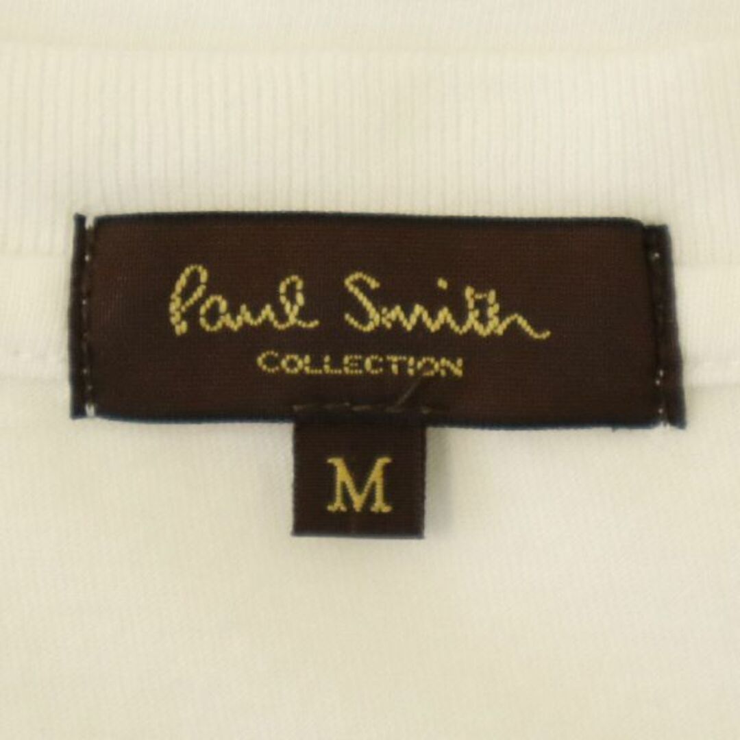 Paul Smith(ポールスミス)のポールスミス プリント 長袖 Tシャツ M ホワイト Paul Smith メンズ 古着 【231218】 メール便可 メンズのトップス(Tシャツ/カットソー(七分/長袖))の商品写真