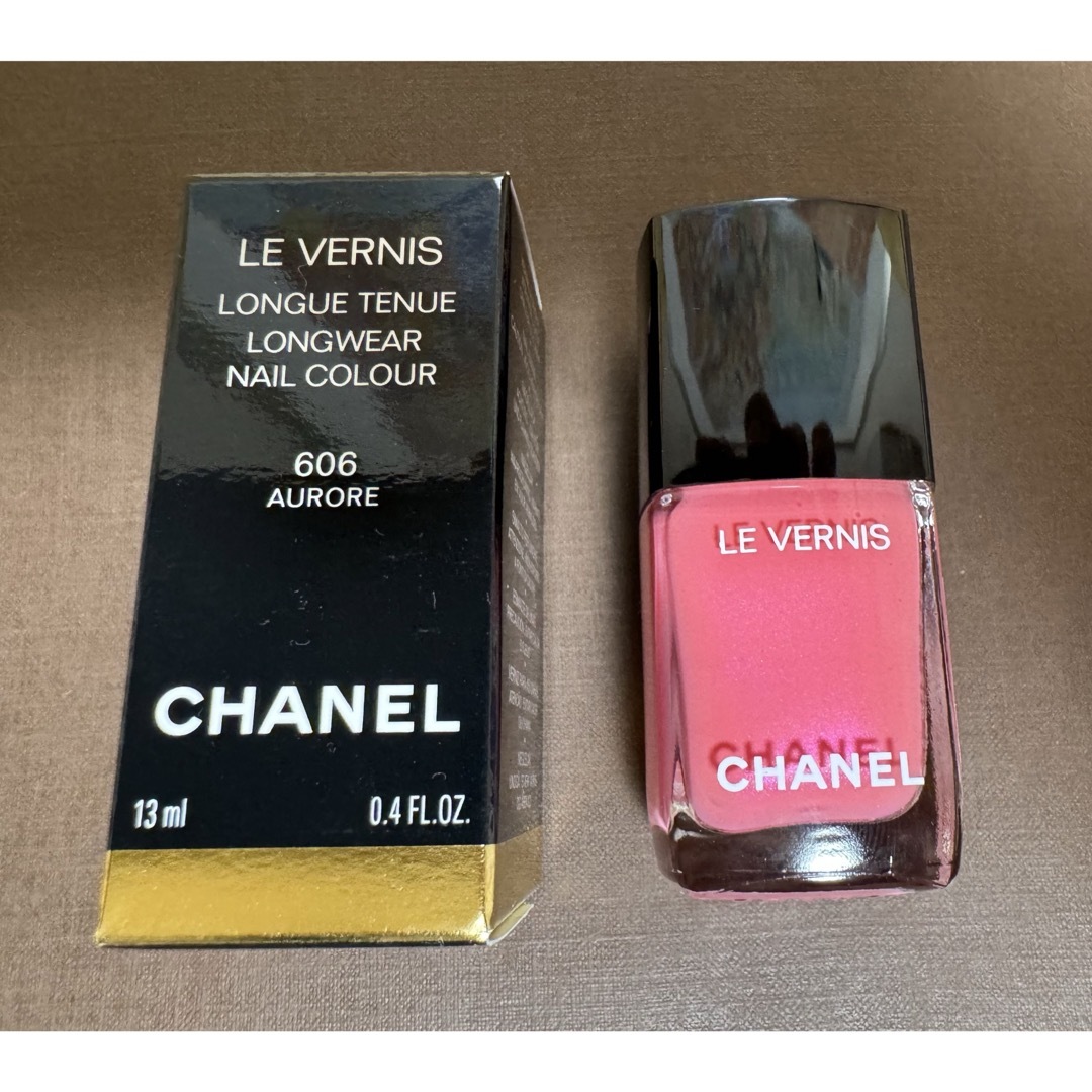 CHANEL(シャネル)のCHANEL シャネル ヴェルニ ロング トゥニュ 606 オロール コスメ/美容のネイル(マニキュア)の商品写真