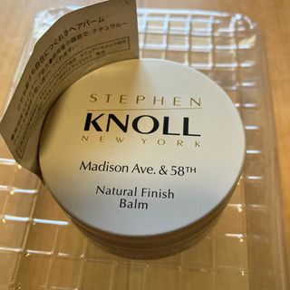 スティーブンノル(Stephen Knoll)のknoll ナチュラルバーム　Madison Ave.&58TH(ヘアワックス/ヘアクリーム)