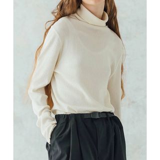 シンゾーン(Shinzone)のShinzone HIGH NECK RIB(カットソー(長袖/七分))