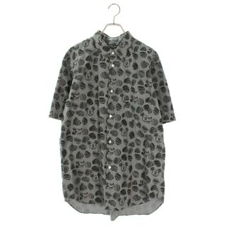 コムデギャルソン(COMME des GARCONS)のコムデギャルソンオム ×ディズニー  22SS  DI-B037 AD2021ミッキープリント半袖シャツ メンズ XL(シャツ)