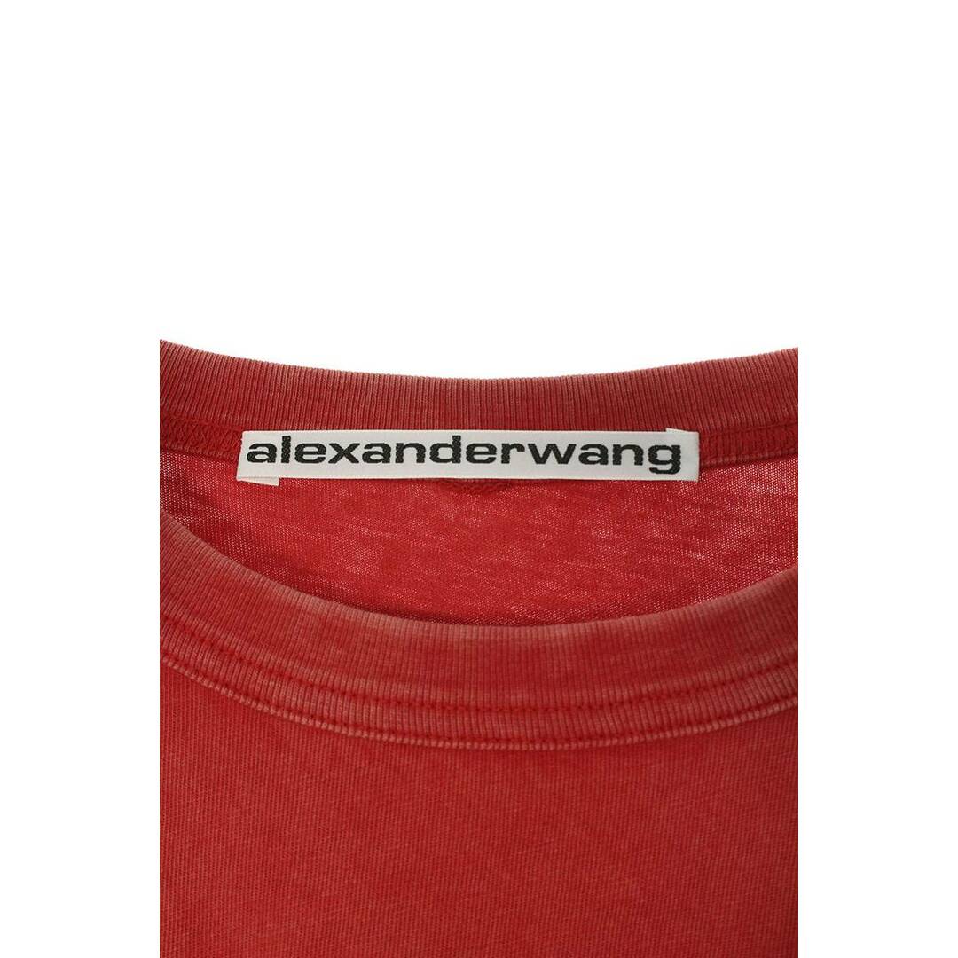 Alexander Wang(アレキサンダーワン)のアレキサンダーワン  CA00985 ロゴウォッシュド加工長袖カットソー メンズ M メンズのトップス(Tシャツ/カットソー(七分/長袖))の商品写真