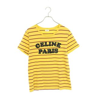 セリーヌ(celine)のセリーヌバイエディスリマン  2X309810I フロッキーロゴボーダーTシャツ メンズ M(Tシャツ/カットソー(半袖/袖なし))