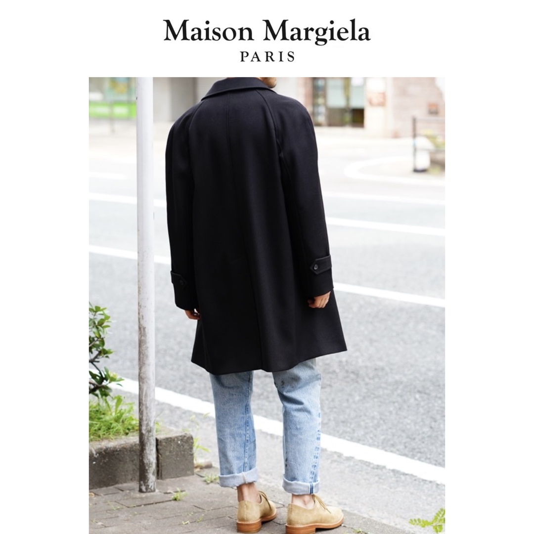 Maison Martin Margiela(マルタンマルジェラ)の新品未使用 Maison Margiela ウールコート イタリア製 定価25万 メンズのジャケット/アウター(ステンカラーコート)の商品写真