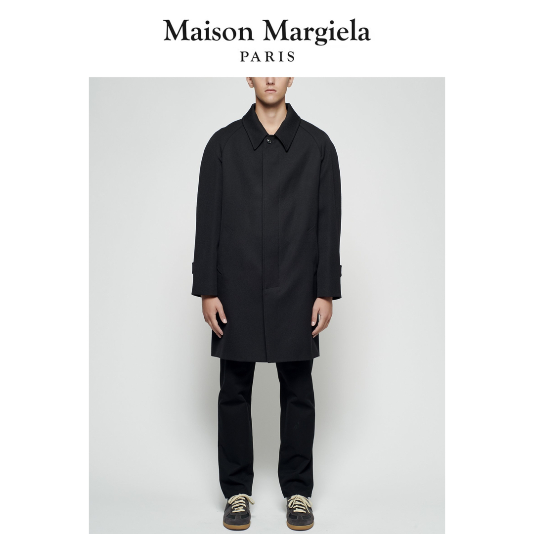 Maison Martin Margiela(マルタンマルジェラ)の新品未使用 Maison Margiela ウールコート イタリア製 定価25万 メンズのジャケット/アウター(ステンカラーコート)の商品写真