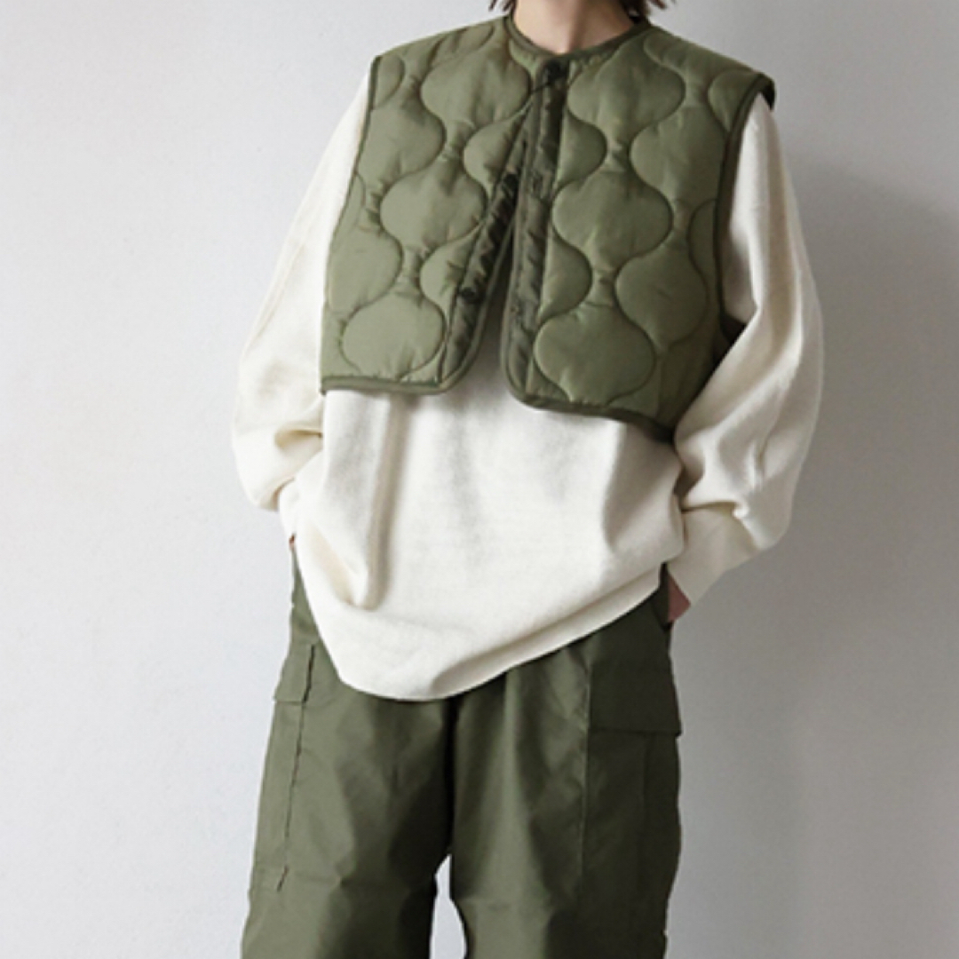 HYKE - 【HYKE】 QUILTED CROPPED VEST キルティングベストの通販 by