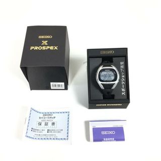 セイコー(SEIKO)のプロスペックス by セイコー スーパーランナーズ SUPER RUNNNERS ソーラー 腕時計 PROSPEX by SEIKO SBEF013 ブラック系(その他)