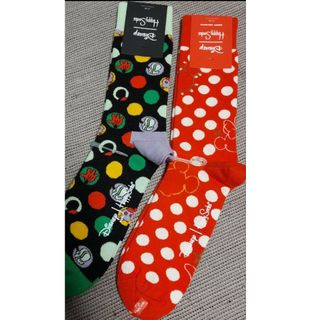 ハッピーソックス(Happy Socks)の新品 ハッピーソックス ディズニー2足セット(ソックス)