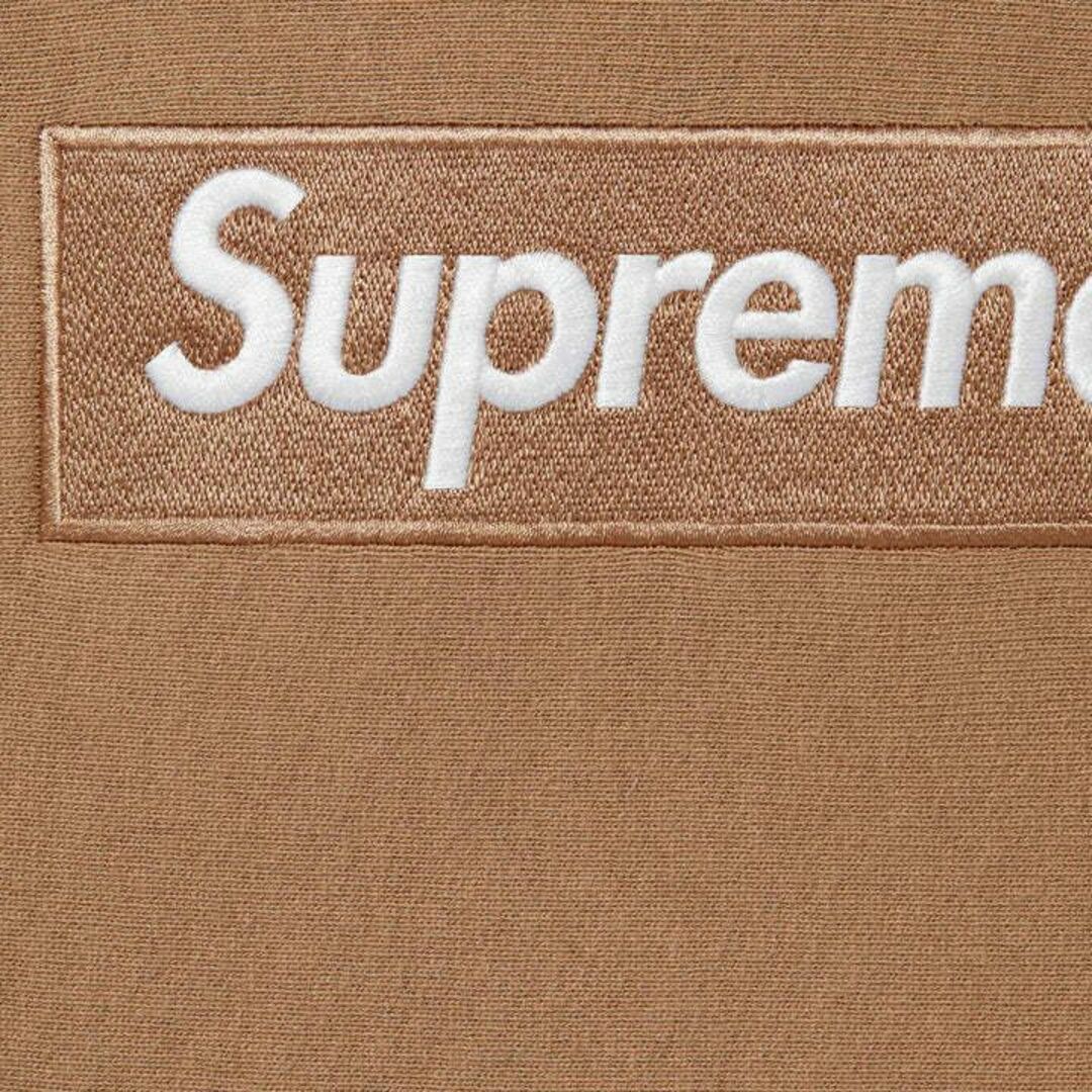 Supreme(シュプリーム)のM Supreme Box Logo Hooded Dark Sand メンズのトップス(パーカー)の商品写真