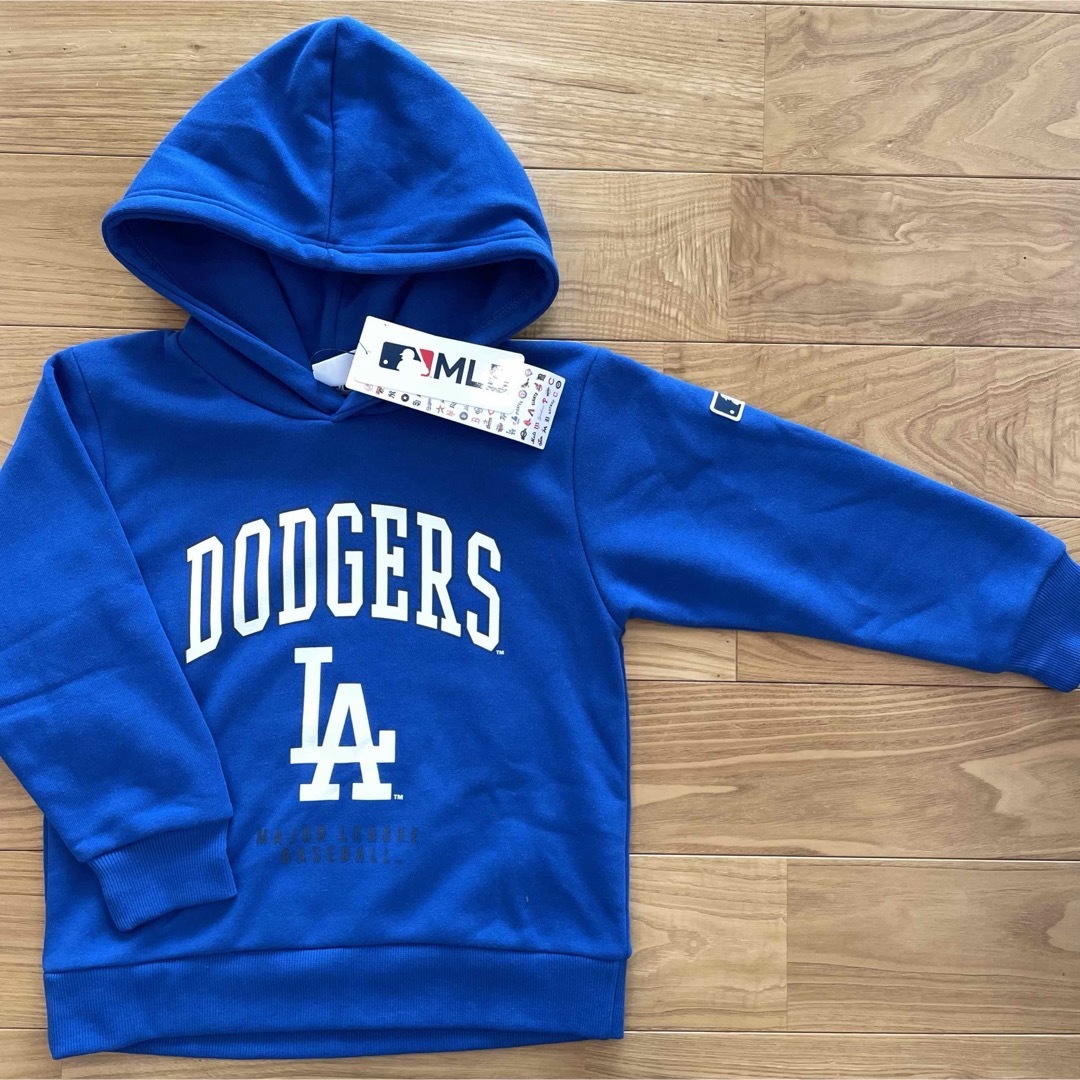 MLB - 希少!【140】MLB公式 ドジャース 裏起毛 長袖パーカー MLB - 希少!【140】MLB公式 ドジャース 裏起毛 長袖パーカー