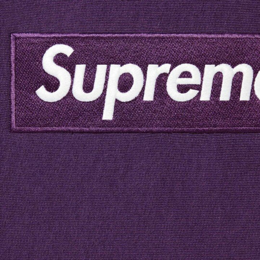 Supreme(シュプリーム)のXL Supreme Box Logo Hooded Dark Purple メンズのトップス(パーカー)の商品写真