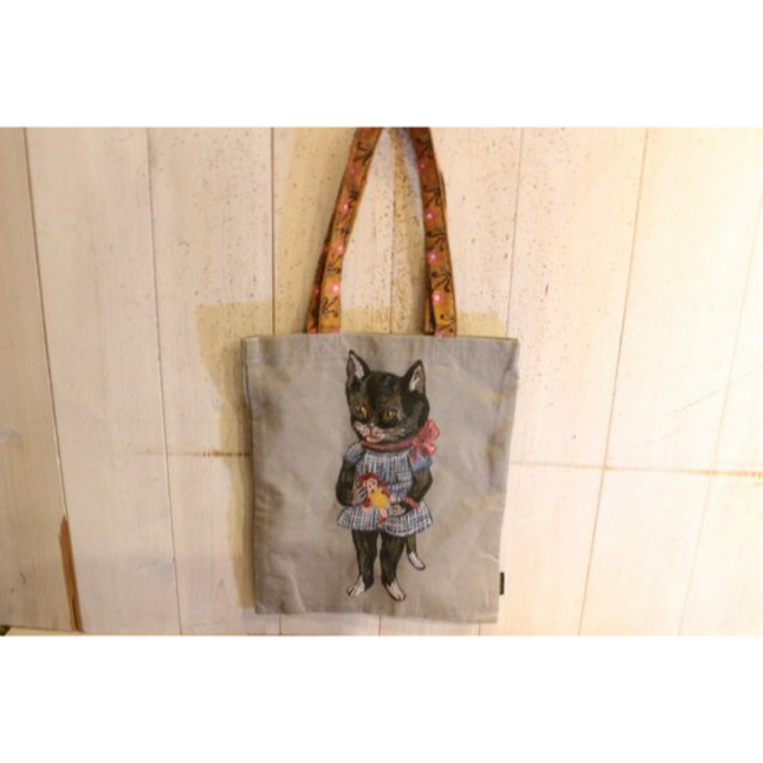 ナタリー・レテ　トートバッグ　 Black cat レディースのバッグ(トートバッグ)の商品写真