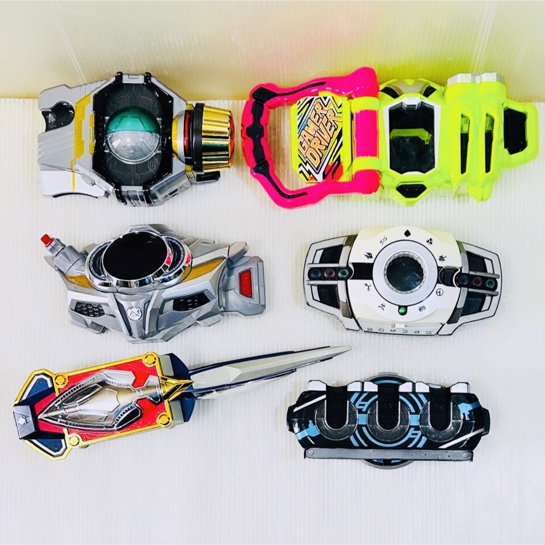 ジャンク】仮面ライダー 変身ベルト まとめ売りの通販 by L&J's ジャンク】仮面ライダー 変身ベルト まとめ売りの通販 by L&J's