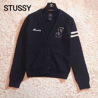 STUSSY - 【新品未使用】Stussy STRIPE SHAGGY CARDIGANサイズMの通販