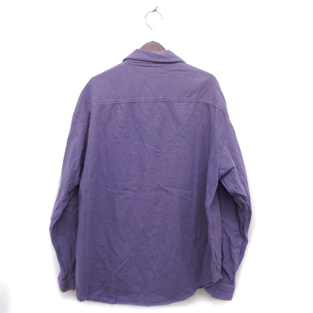 RAGEBLUE(レイジブルー)のレイジブルー シャツ カジュアル ステンカラー ラウンドヘム コットン 綿 長袖 メンズのトップス(シャツ)の商品写真