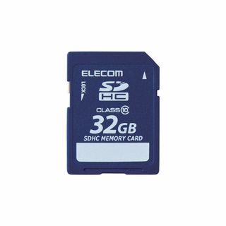 【新着商品】エレコム SDHCカード 32GB class10 データ復旧サービ(その他)