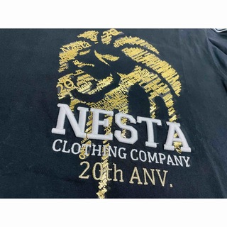 ネスタブランド(NESTA BRAND)のNESTA ネスタ 長袖シャツ 黒色 Mサイズ(Tシャツ/カットソー(七分/長袖))