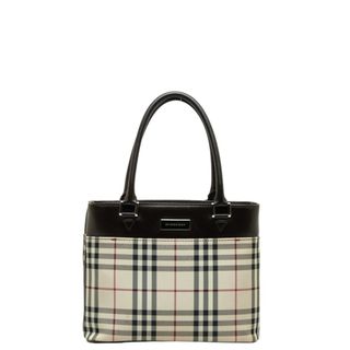 バーバリー(BURBERRY)のバーバリー ノバチェック ハンドバッグ キャンバス レディース BURBERRY 【1-0129138】(ハンドバッグ)