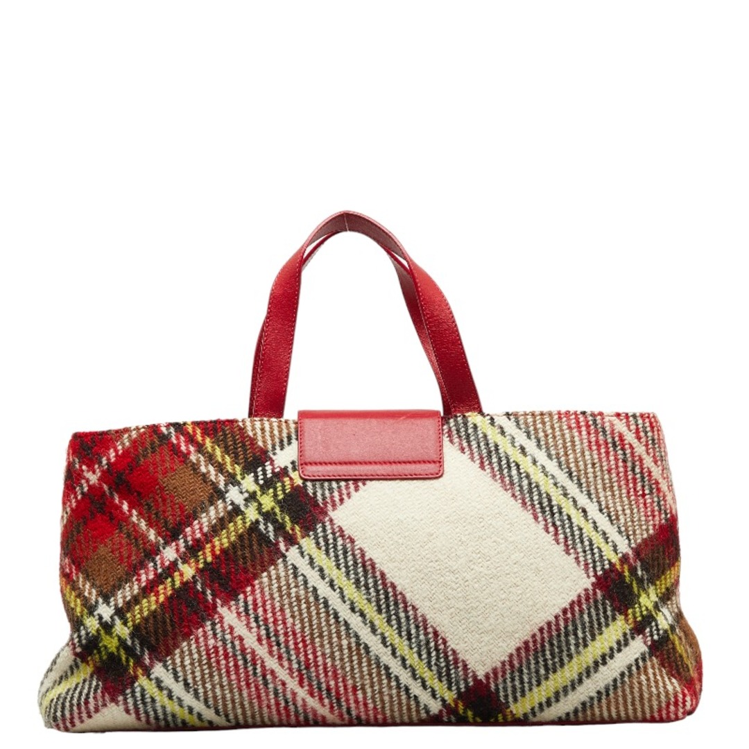 BURBERRY(バーバリー)のバーバリー チェック ハンドバッグ ショルダーバッグ 2WAY ウール レディース BURBERRY 【1-0129189】 レディースのバッグ(ショルダーバッグ)の商品写真