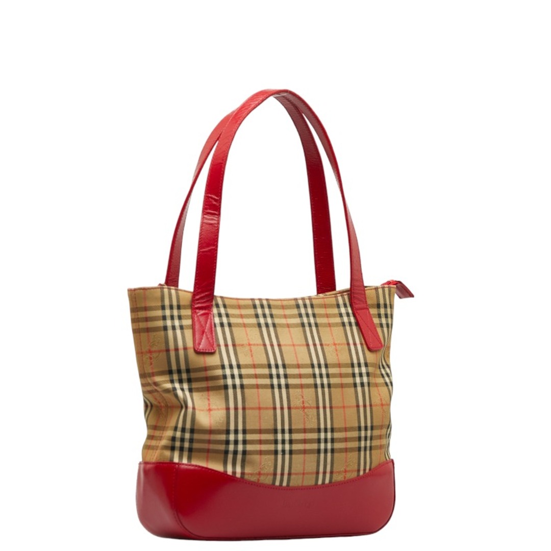 BURBERRY(バーバリー)のバーバリー ノバチェック シャドーホース ハンドバッグ トートバッグ キャンバス レディース BURBERRY 【1-0129220】 レディースのバッグ(ハンドバッグ)の商品写真