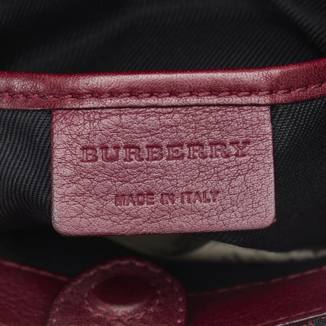 BURBERRY(バーバリー)のバーバリー ノバチェック シャドーホース チェーン ショルダーバッグ キャンバス レディース BURBERRY 【1-0129921】 レディースのバッグ(ショルダーバッグ)の商品写真