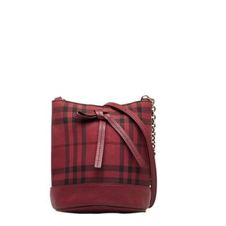 バーバリー(BURBERRY)のバーバリー ノバチェック シャドーホース チェーン ショルダーバッグ キャンバス レディース BURBERRY 【1-0129921】(ショルダーバッグ)