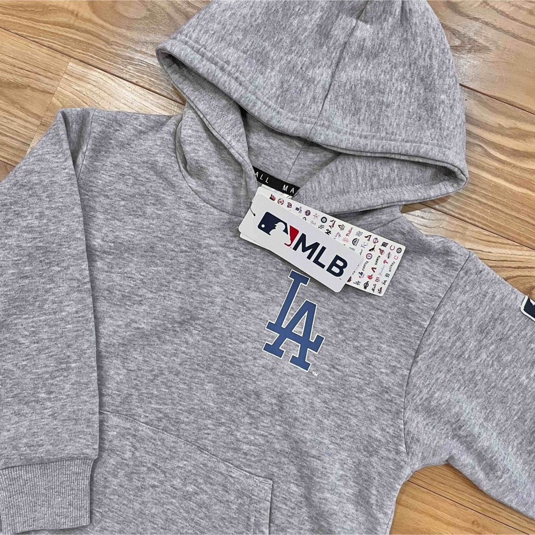 MLB - 希少【120】MLB公式 ドジャース ポケット付き 裏起毛長袖 MLB - 希少【120】MLB公式 ドジャース ポケット付き 裏起毛長袖