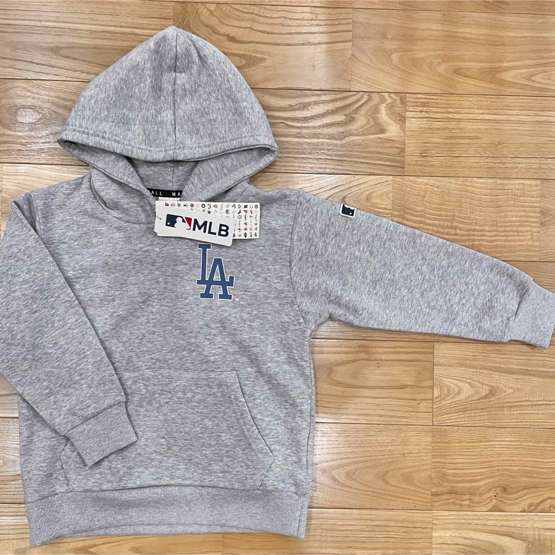 MLB - 希少【120】MLB公式 ドジャース ポケット付き 裏起毛長袖 MLB - 希少【120】MLB公式 ドジャース ポケット付き 裏起毛長袖