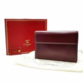 Cartier - 超美品 カルティエ セカンドバッグ マストライン 03-23121106