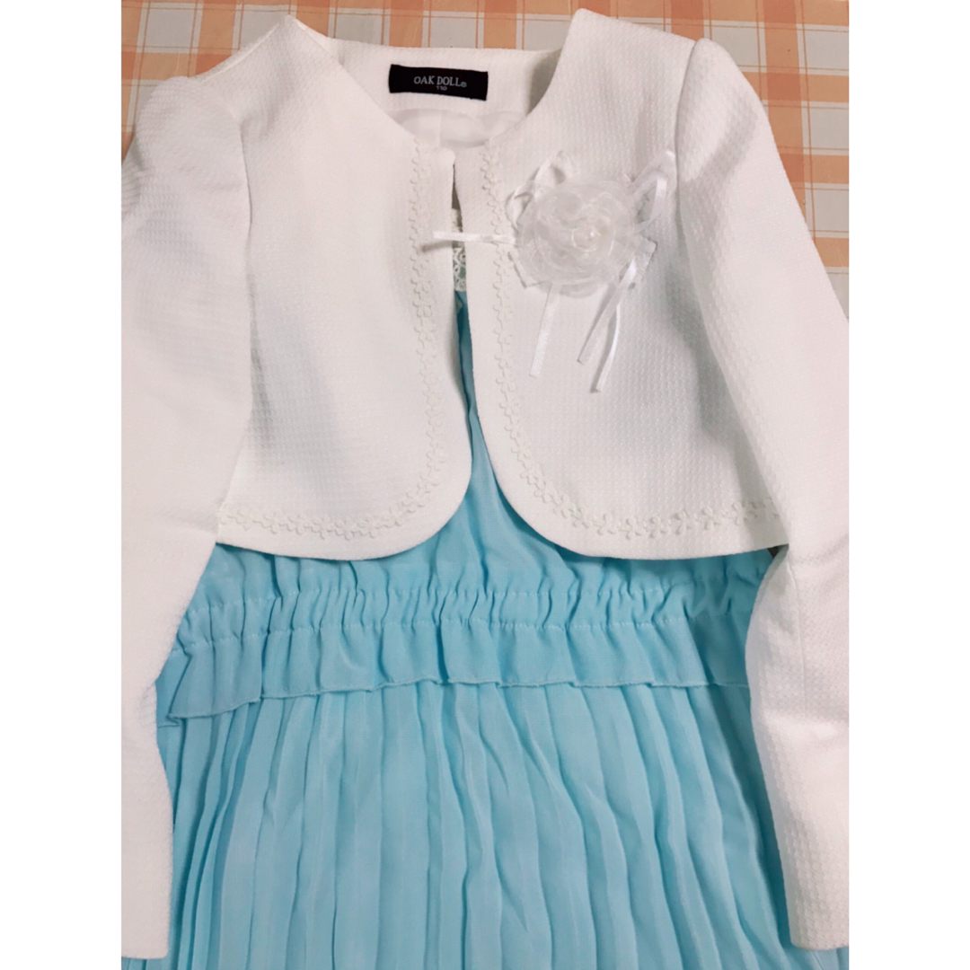 KIDS FORMAL トドラー2点スーツ 110 入学式 女の子 フォーマル キッズ/ベビー/マタニティのキッズ服女の子用(90cm~)(ドレス/フォーマル)の商品写真