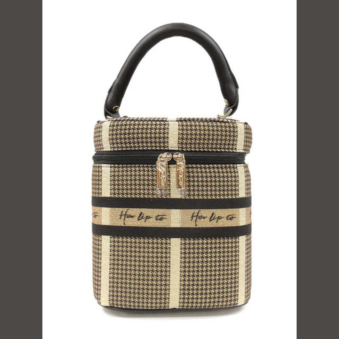 Her lip to Jacquard Vanity Bag バニティバッグ Her lip to Jacquard Vanity Bag バニティバッグ