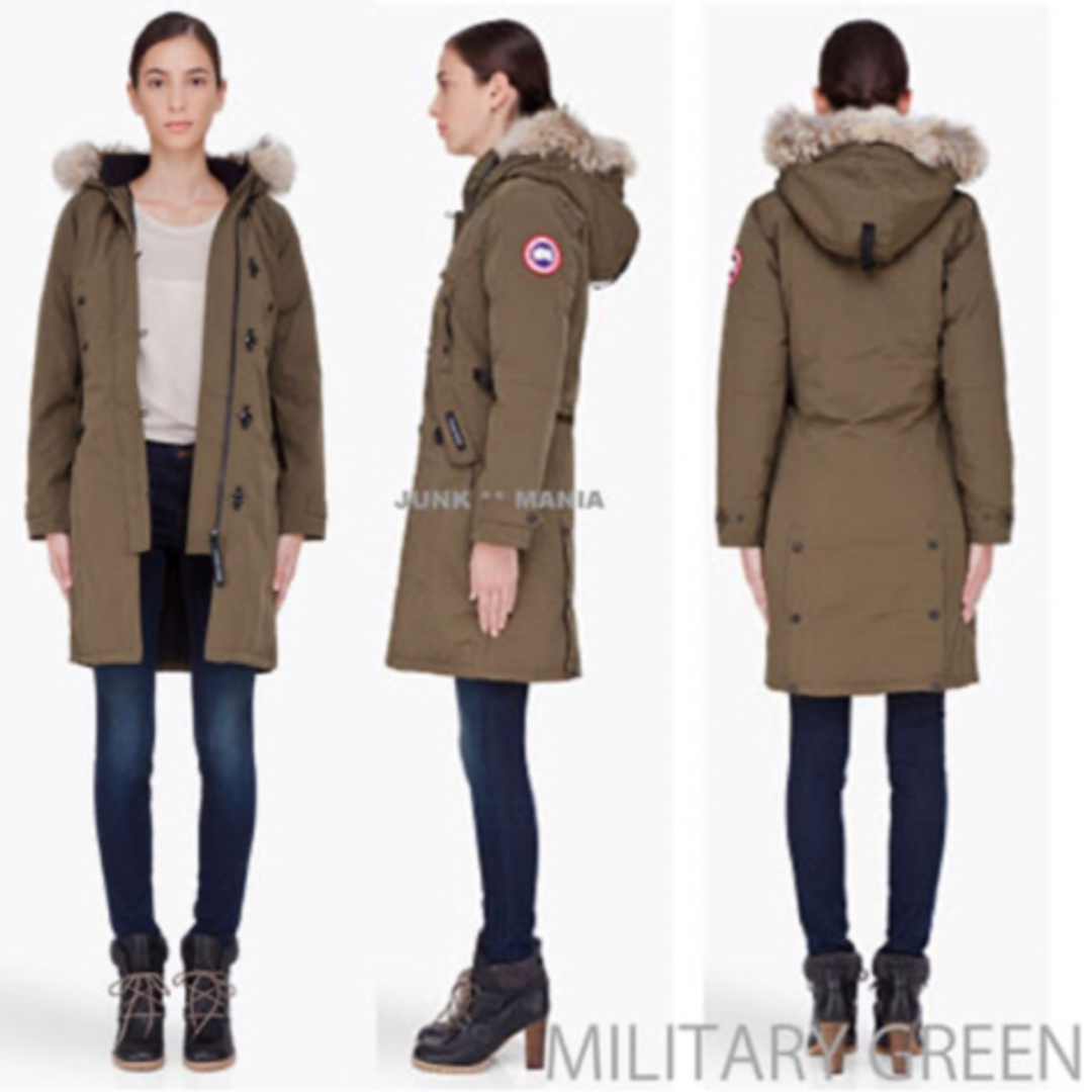 CANADA GOOSE(カナダグース)のCANADA GOOSE(カナダグース) ダウンジャケット　コート　ブラック レディースのジャケット/アウター(ダウンジャケット)の商品写真