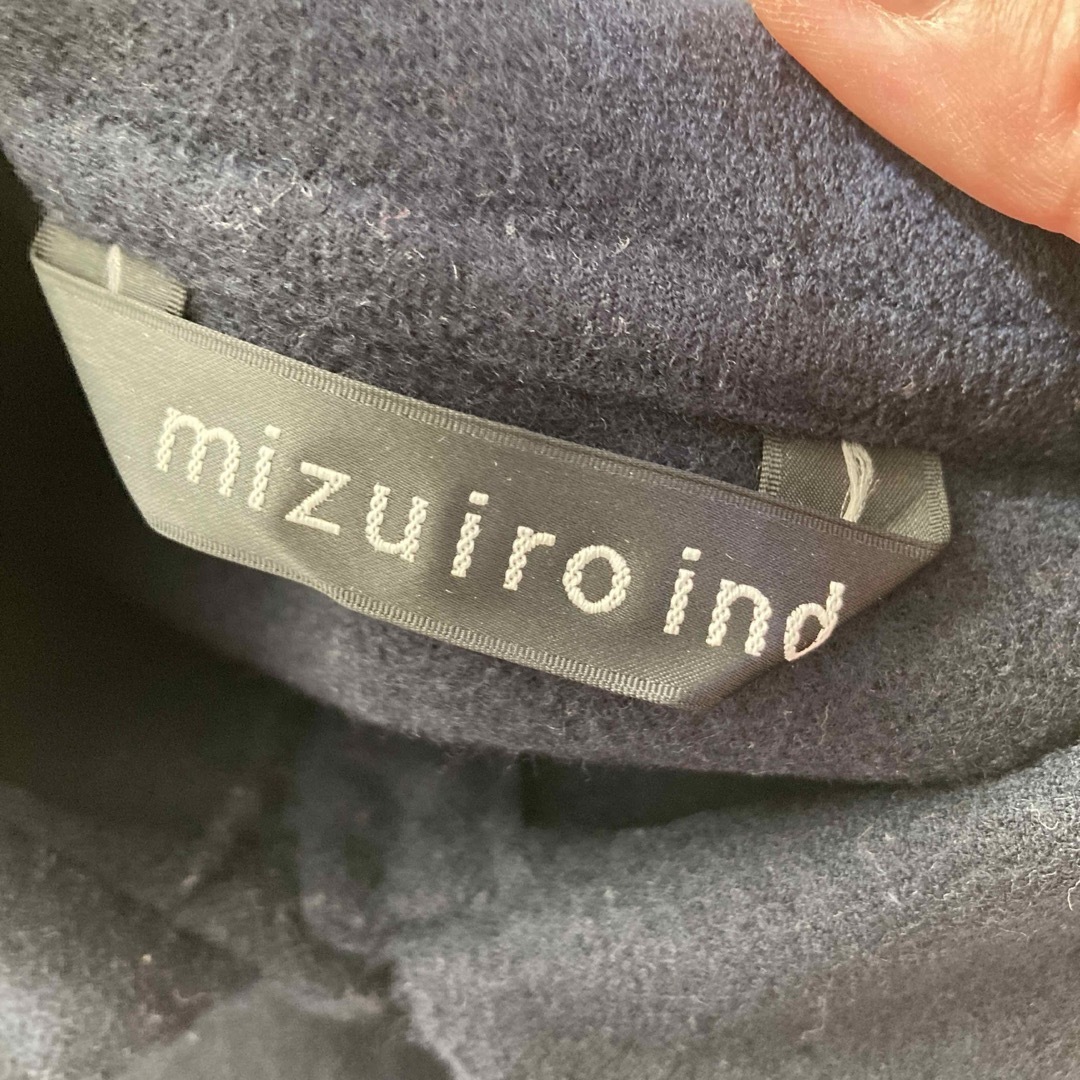 mizuiro ind(ミズイロインド)のMIZUIROINDウールワンピース/チュニック レディースのワンピース(ミニワンピース)の商品写真