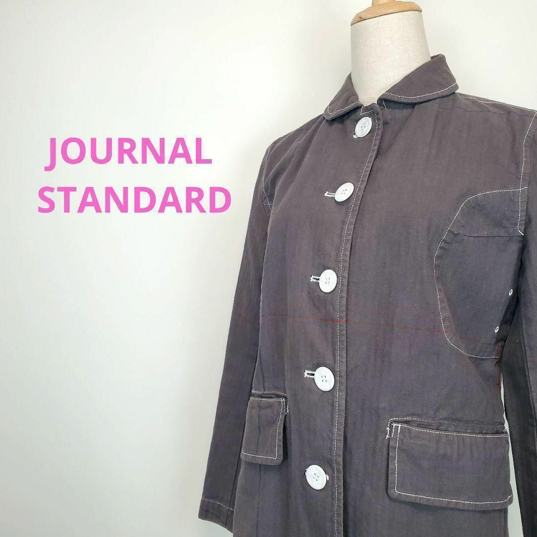 JOURNAL STANDARD(ジャーナルスタンダード)のジャーナルスタンダード長袖コットンジャケット レディースのジャケット/アウター(テーラードジャケット)の商品写真