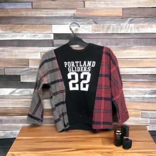 ほぼ新品 冬 Tシャツ 子供 長袖 130 Portland キッズ(ブラウス)