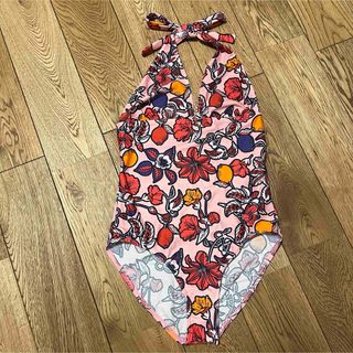 プチバトー(PETIT BATEAU)の☆新品未使用☆プチバトー　水着　XS レディース　ワンピース型　ホルダーネック(水着)