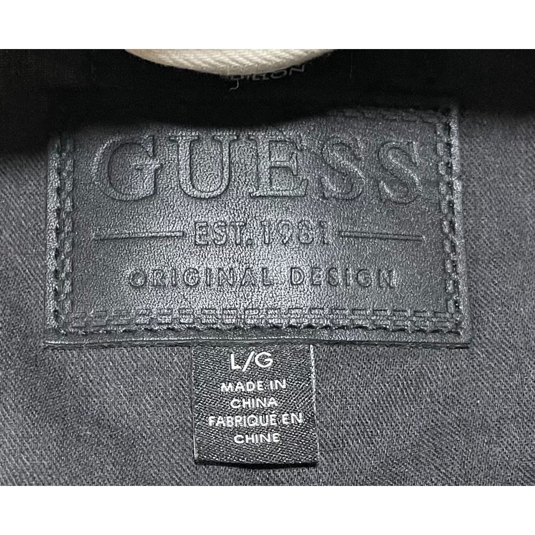 GUESS(ゲス)のＧＵＥＳＳ／ゲス　デニムジャケット　ダメージ加工 メンズのジャケット/アウター(Gジャン/デニムジャケット)の商品写真