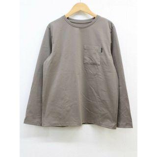 ザノースフェイス(THE NORTH FACE)の【新入荷】‡THE NORTH FACE/ザノースフェイス‡ロングスリーブエアリーリラックスティー/Tシャツ/カットソー/NTW12260/長袖 ブラウン/茶 レディース L【中古】春夏秋冬 212132(Tシャツ(半袖/袖なし))