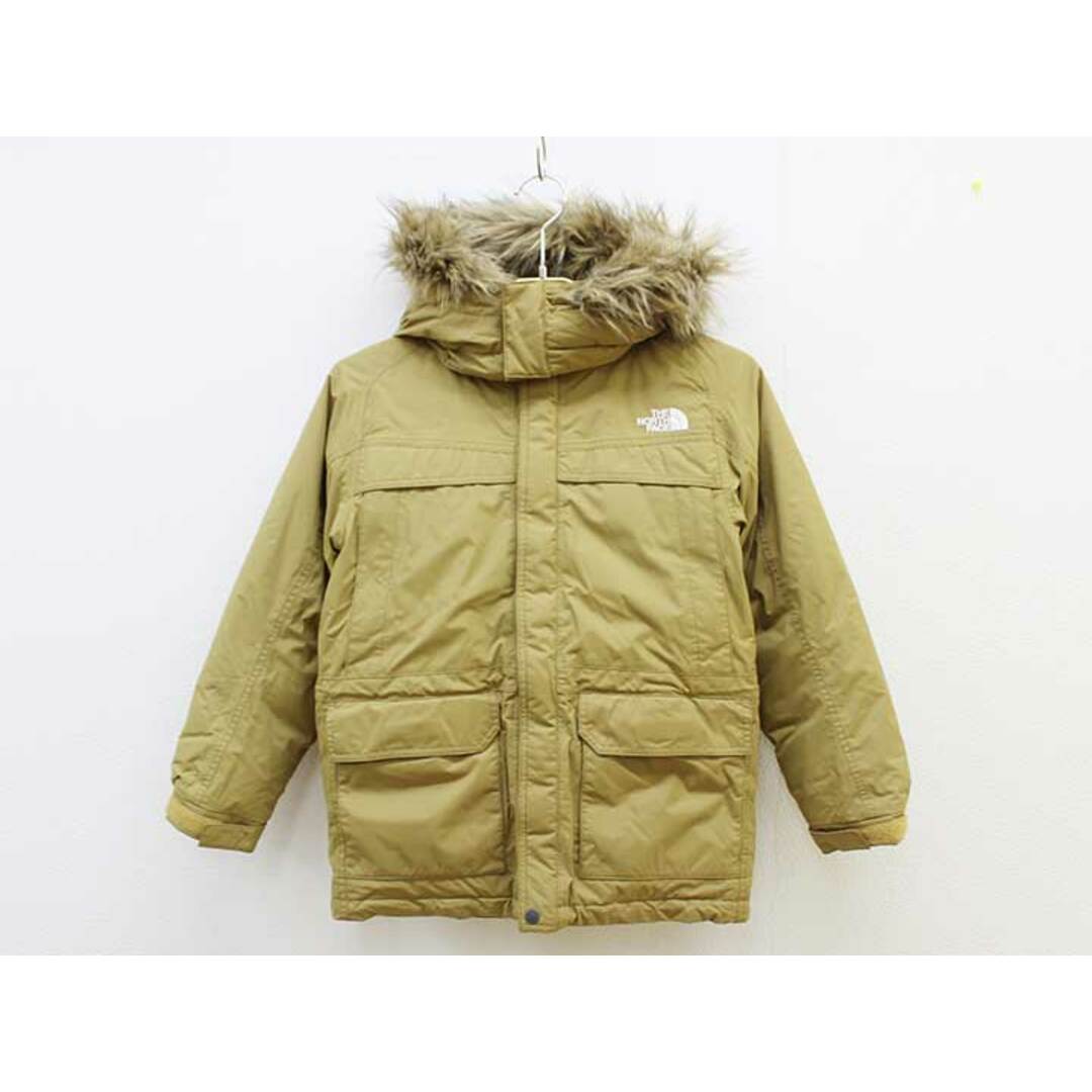 ジャケット/上着〔ザ・ノースフェイス/THE NORTH FACE〕140cm マクマードパーカー/ダウンジャケット ベージュ アウトドア キャンプ子供服 キッズ kids  ジュニア 男の子 冬 420132