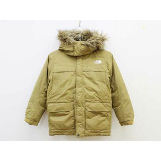 ザノースフェイス(THE NORTH FACE)の〔ザ・ノースフェイス/THE NORTH FACE〕140cm マクマードパーカー/ダウンジャケット ベージュ アウトドア キャンプ【中古】子供服 キッズ kids  ジュニア 男の子 冬 420132(ジャケット/上着)