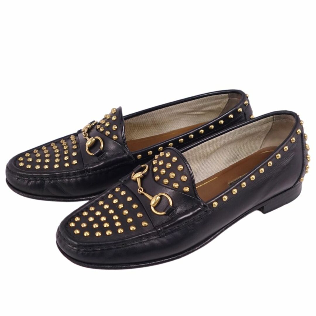 GUCCI - グッチ GUCCI ローファー ホースビット スタッズ カーフ GUCCI - グッチ GUCCI ローファー ホースビット スタッズ カーフ