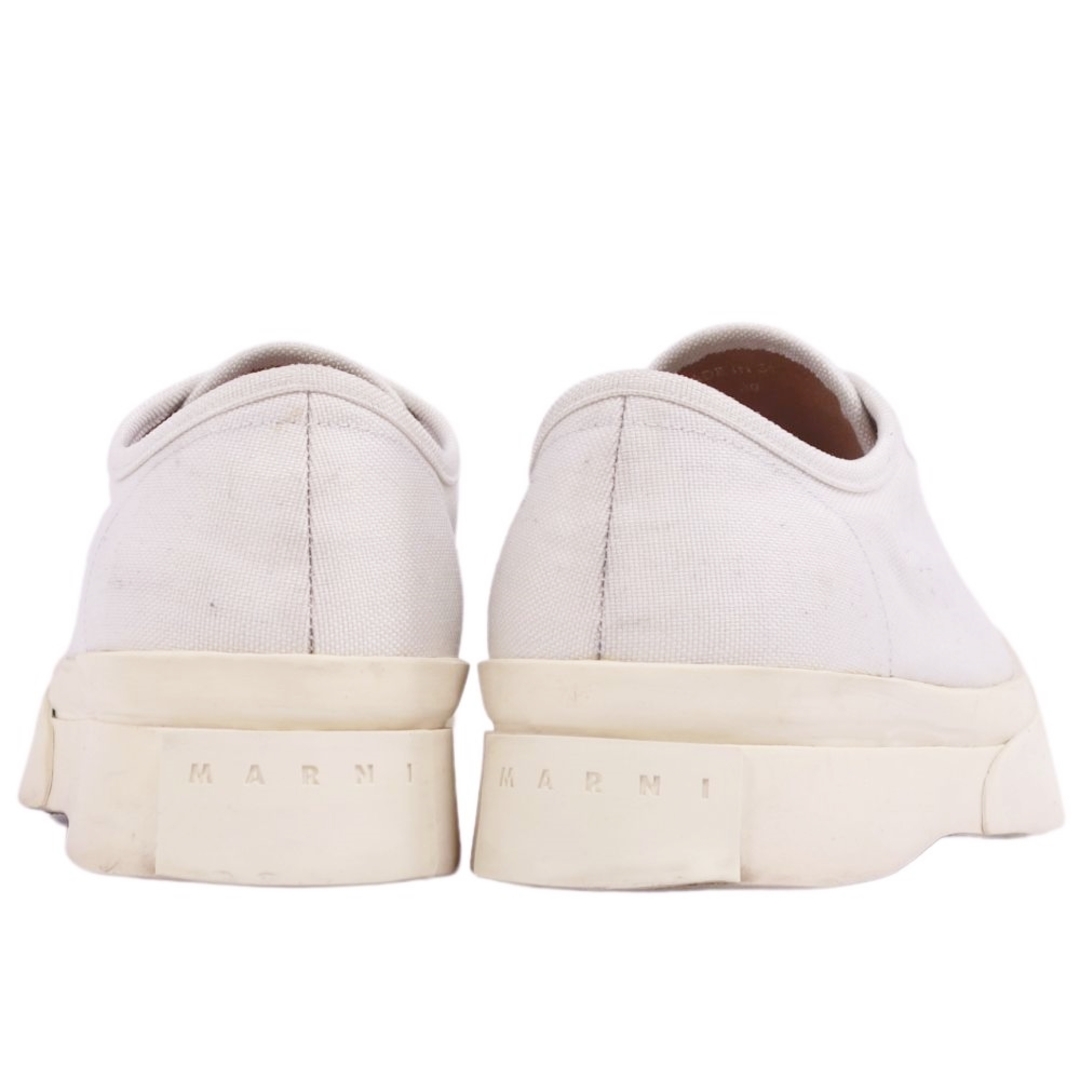 MARNI - マルニ MARNI スニーカー キャンバス ロゴ レースアップ MARNI - マルニ MARNI スニーカー キャンバス ロゴ レースアップ