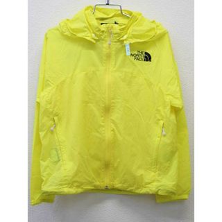 ザノースフェイス(THE NORTH FACE)の▽ザ・ノースフェイス/THE NORTH FACE▽120cm スワローテイルジャケット/ナイロンブルゾン/ナイロンジャンパー/ウィンドブレーカー 黄色 撥水 フード取り外し可 アウトドア【中古】子供服 キッズ kids 男の子 女の子 春秋 610132(ジャケット/上着)