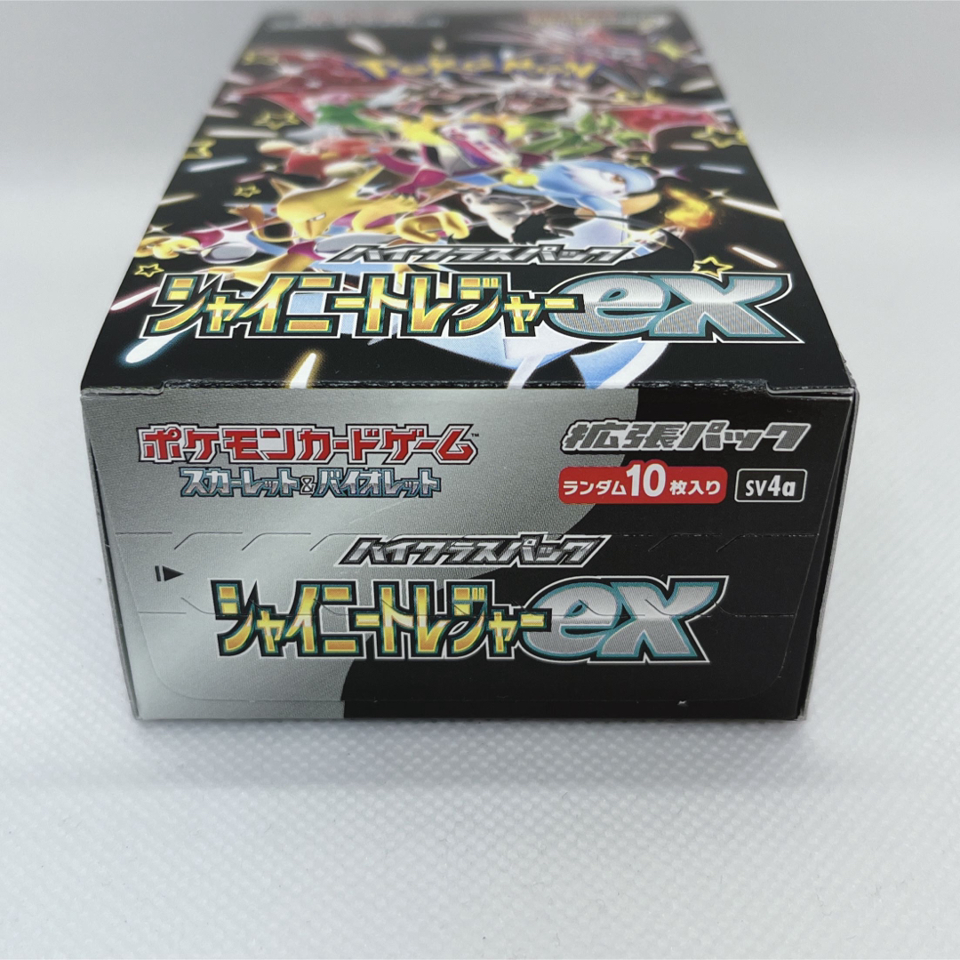 ポケモン(ポケモン)のポケモンカード シャイニートレジャーex 1BOX シュリンクなし ペリペリあり エンタメ/ホビーのトレーディングカード(Box/デッキ/パック)の商品写真